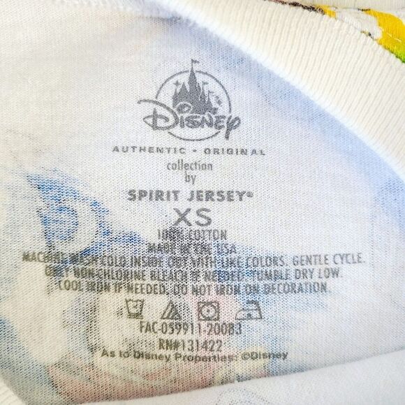 Disney Spirit Jersey Ink And Paint XS Multicolor Long Sleeve Oversized‎ Shirt - Picture 9 of 13
